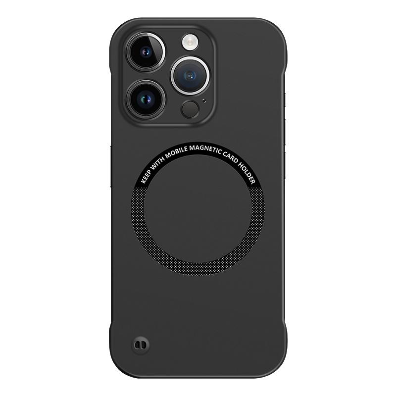 iPhoneケース iPhone17 Pro Max 無 सीमा Magsafe対応 磁気吸着 耐衝撃 保護ケース iPhone16 14 13 白色 黄色 橙色 青色 PC素材 磁石付き 散熱効果 軽量 インスタ風 高級感