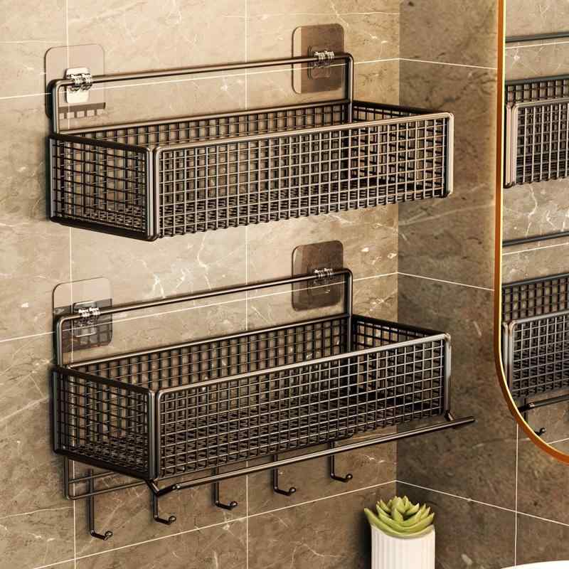 Towel Racks - 浴室 収納 ラック 壁掛け 棚 洗面所 ラック お風呂 ラック トイレ 収納 棚