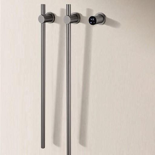 タオルラック バスルーム用 304 ステンレス製 インテリジェント乾燥ラック 恒温 省エネ タオルハンガー..