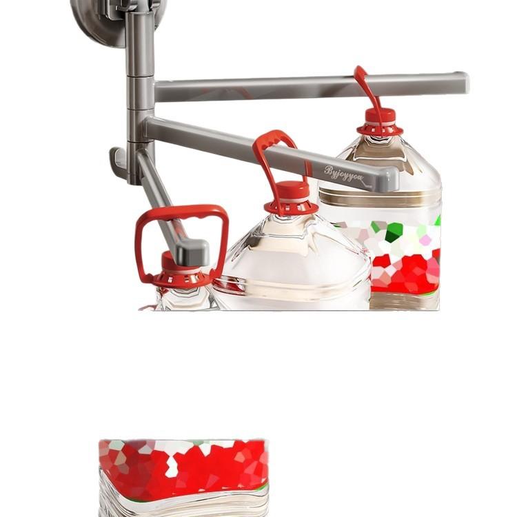 キッチン スポンジラック 布巾ハンガー 吸盤式 回転可能 水切り 壁掛け