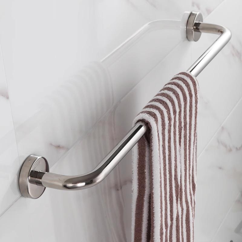 タオルハンガー ステンレス 浴室 洗面所 壁付け タオル掛け タオルバー ラウンド