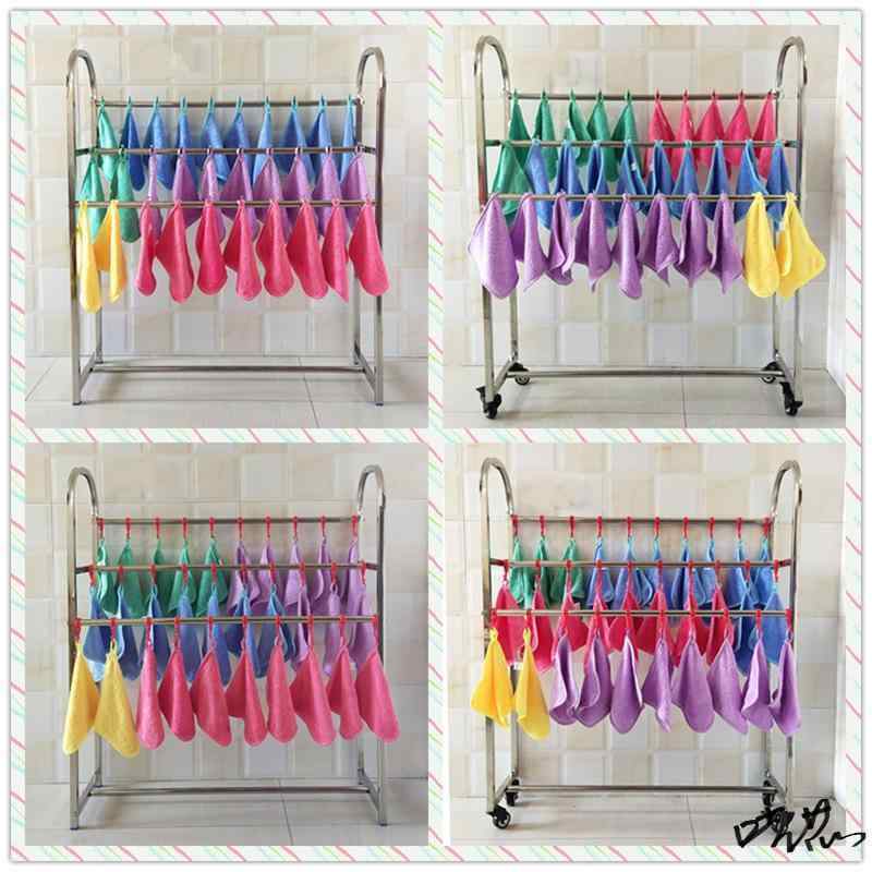 タオル掛け 移動式 水筒掛け フック付き 保育園 幼稚園 教室 収納ラック