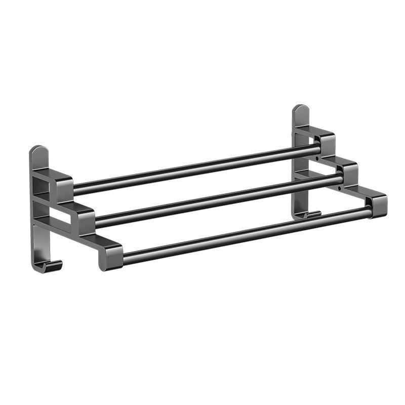タオル掛け バスルーム用 ラック 壁掛け 棚 浴室収納 洗面所 タオルバー 亜鉛メッキ 30cm 40cm 50cm 60..
