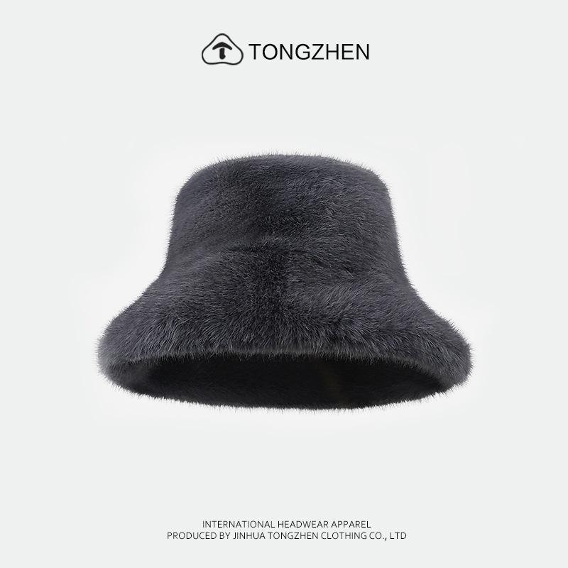 ・製品カテゴリ: 渔夫帽・帽子の種類: 圆顶・つばの形状: 大檐・カラー: ブラック, 米白, 深灰, 粉色, 咖啡色・サイズ: M（56-58cm）・機能: 防晒, 透气, 保暖, 防风・主な生地の組成含有量: 61%-70%・スタイル: 百搭, 优雅, 休闲风, 运动风, 时尚OL, 简约, 欧美, 轻奢风・生地名: 水貂绒・主な生地の組成: 水貂绒・スタイルの分類: 时尚通勤・加工技術: 缎档・人気の要素の分類: 无