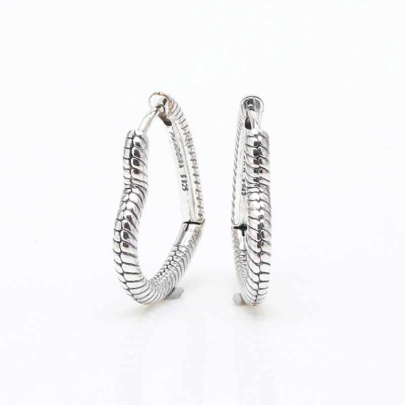 ピアス メンズ 男性用 シルバー ハート ピアス イヤリング 白銅 クール 清潔感