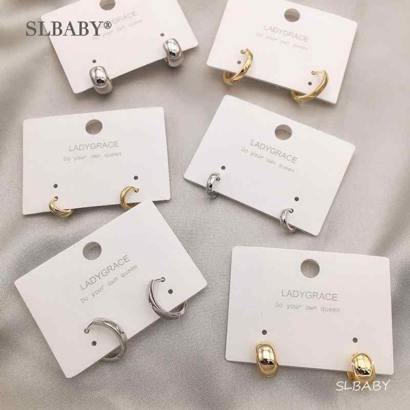 ピアス 男女兼用 イヤリング イヤーカフ シンプル ファッション アレルギー対応 電気メッキ加工