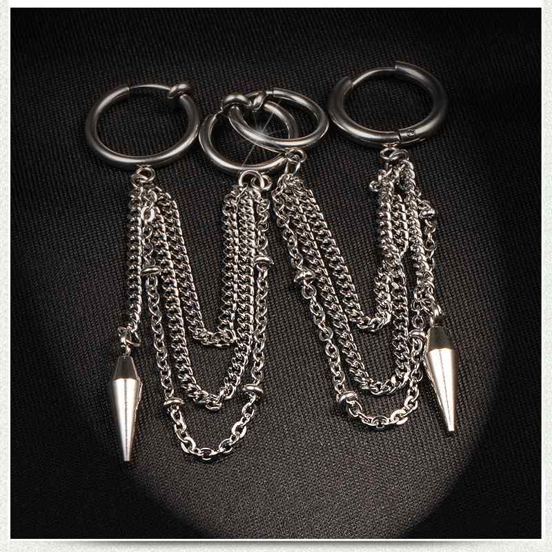 ピアス メンズ イヤリング ロック パンク ストリート チタン鋼 ステンレス 幾何学模様 電気メッキ 開業祝い 従業員福利厚生 周年記念 授賞式 展示会 祝日 広告宣伝 結婚式 広報企画 誕生日 旅行記念 ビジネスギフト 独立包装 A00070-34耳圈