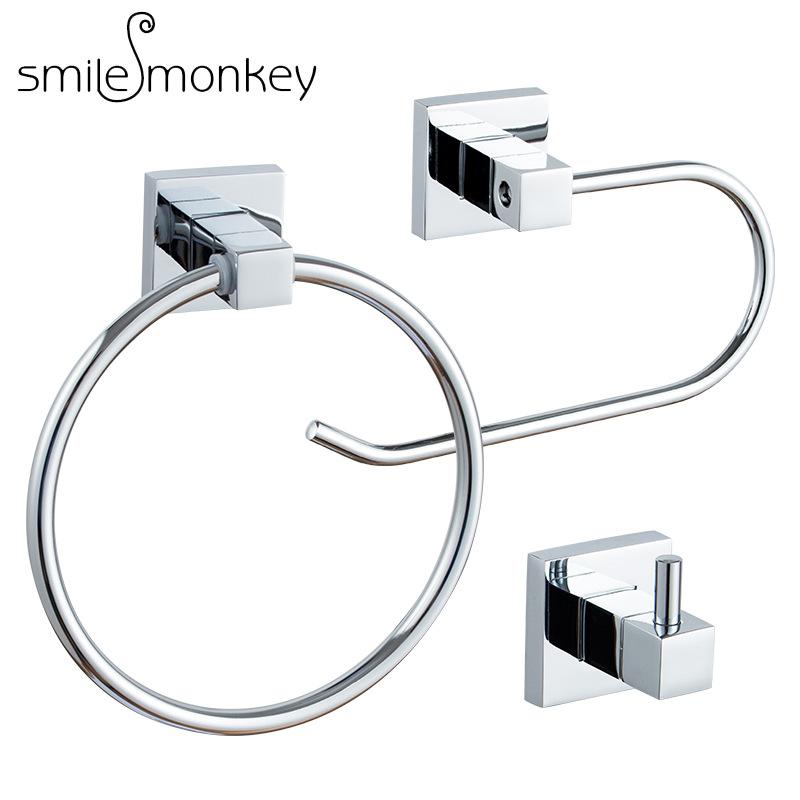 タオルハンガー トイレ ペーパーホルダー セット ステンレス製 壁掛け式 タオルリング 紙巻器 洗面所 ..