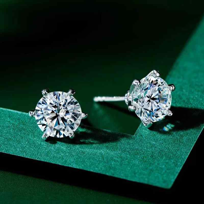 ピアス 男女兼用 シルバー925 シングル ダイヤモンド スタッドピアス 一粒 シンプル 普段使い