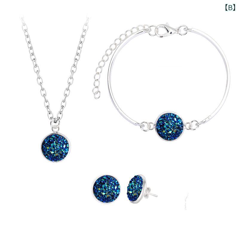 アクセサリー レディース メンズ ネックレス ピアス ブレスレット セット シャンパ...