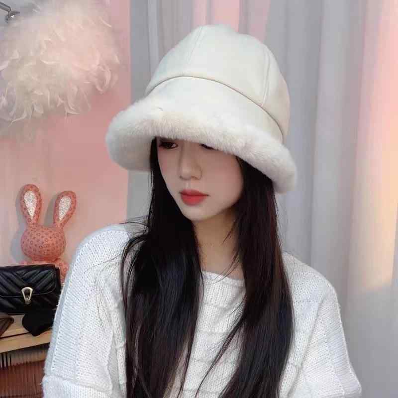 帽子 レディース 秋冬 防寒 暖かい 小顔効果 マスク付き バケットハット ふわふわ あったか おしゃれ かわいい ブラック ベージュ ブラウン