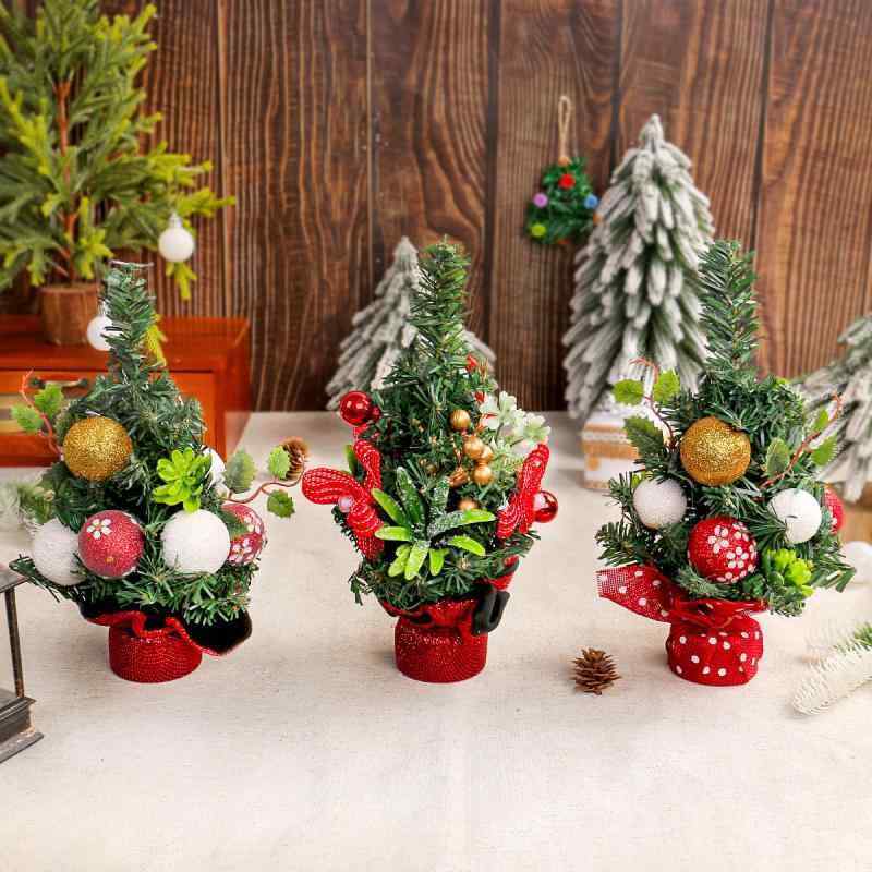 クリスマスツリー ミニクリスマスツリー クリスマスオーナメント クリスマス飾り デスクトップ 卓上