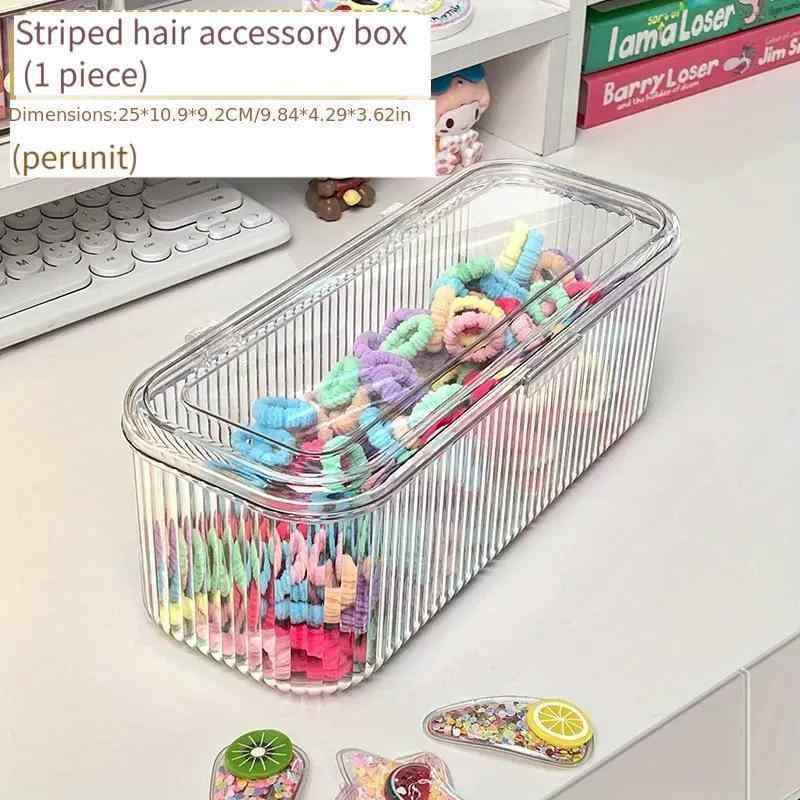 メイクボックス コスメボックス パフ メイクブラシ 口紅 収納 卓上 透明 防塵