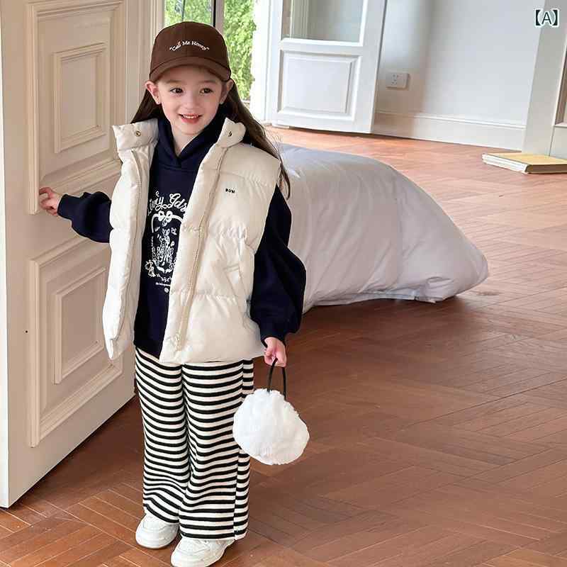 子供服 ベビー服 子供用 男女兼用 中綿入り あったか ベスト アウターウェア チョ...