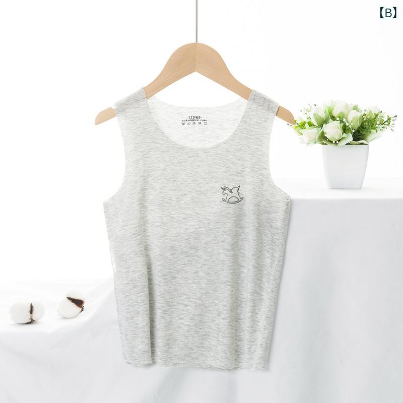 子供用タンクトップ 男の子 モダール 女の子 夏 ベビー カラフル コットン ノースリーブ 短パン キッズ シームレス 90サイズ 100サイズ 110サイズ 120サイズ 130サイズ 140サイズ 150サイズ 160サイズ 170サイズ 175サイ