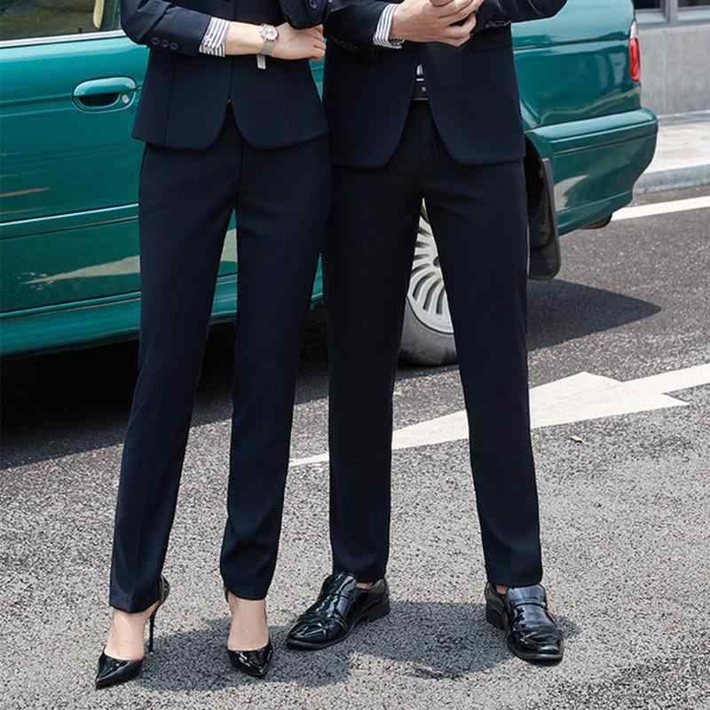 パンツ メンズ 男性用 スラックス ストレート ズボン ポリエステル 無地 中厚手 通勤 オフィス ビジネス カジュアル グレー ブラック ネイビー ブルー ワインレッド ベージュ 大きいサイズ