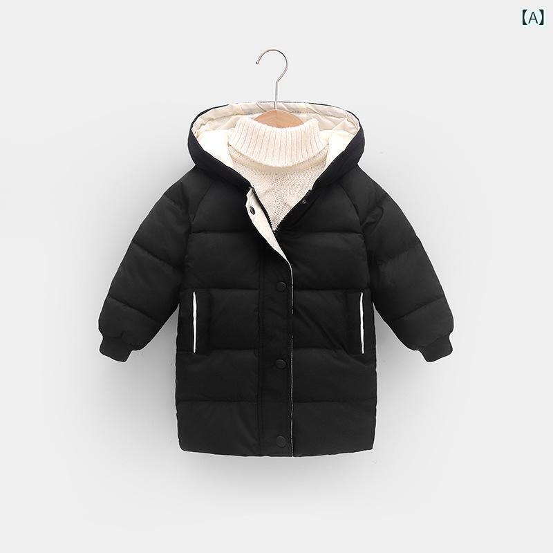 子供服 中綿入りジャケット 男女兼用 ベビー キッズ アウター 厚手 秋冬 防寒 90cm...