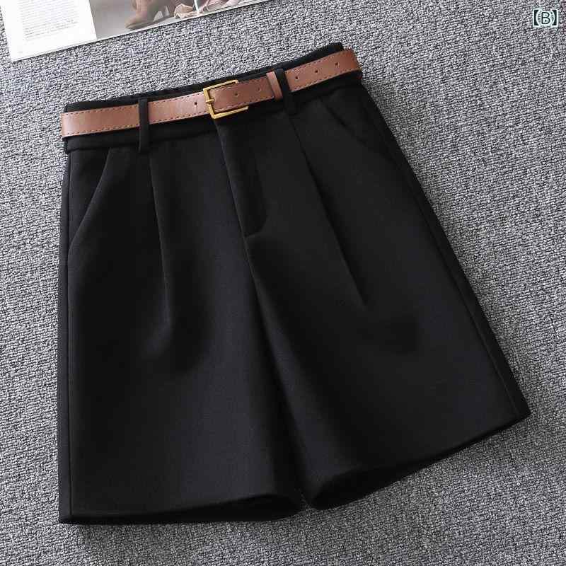パンツ レディース スーツショートパンツ 秋 ...の紹介画像3