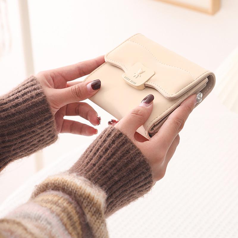 ・素材: PU・スタイル: スイート・柄: 無地・カラー: ブラック, ピンク, ブラウン, グリーン, ブルー, ベージュ・機能: 収納