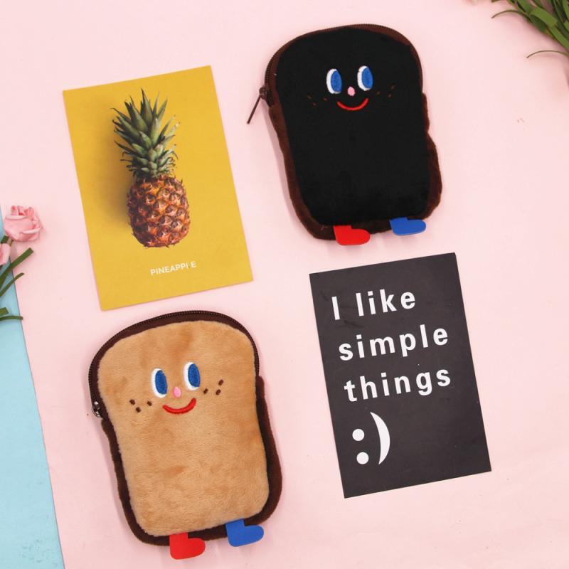 財布 レディース キッズ 子供 小銭入れ コインケース カードケース ぬいぐるみ かわいい パン 定期入れ..