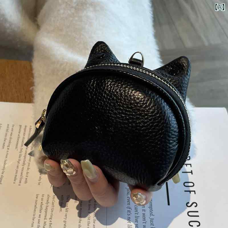 財布 レディース 小銭入れ 本革 ミニ財布 かわいい 牛革 コインケース ファッション雑貨 黒 白 グレー キャメル グリーン 2