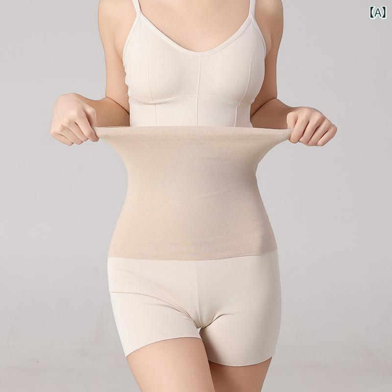 腰用サポーター 男女兼用 薄手 腹巻き 防寒 保温 通気性 伸縮性 M L XL XXL ベージュ グレー キャメル ..