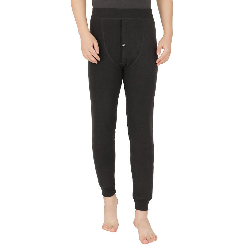 メンズ ウール パンツ あったか 裏起毛 厚手 大きいサイズ スキニー ハイウエスト レギンス ズボン 冷え対策 腰痛 あったか 秋冬