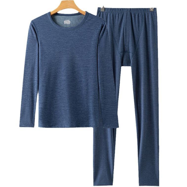 インナー レディース メンズ 保温インナー 上下セット ウール混 肌着 長袖 あったかインナー 無地 部屋..