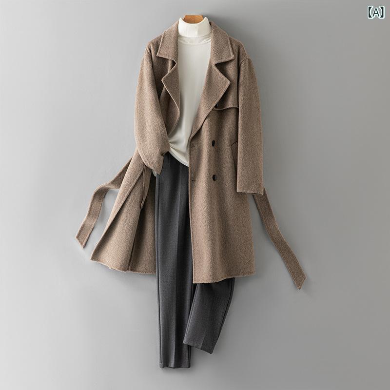 コート メンズ 男性用 ウールコート ダブルフ...の紹介画像2