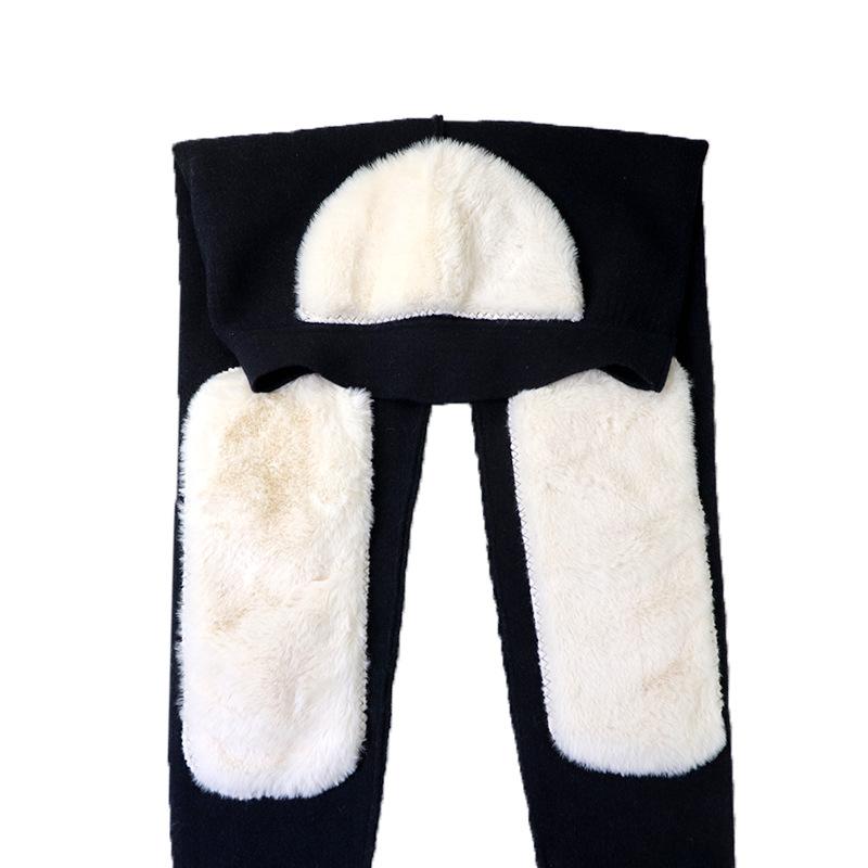 ズボン 男女兼用 羊毛 パンツ 高齢者 向け 裏起毛 暖かい あったか 保温 伸縮 性 ウエスト サポート 膝..