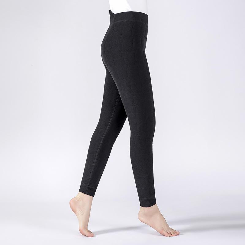 羊毛パンツ 男女兼用 冬用 あったか素材 ハイウエスト 裏起毛 厚手 防寒 伸縮性 スタイルアップ 秋冬 ..