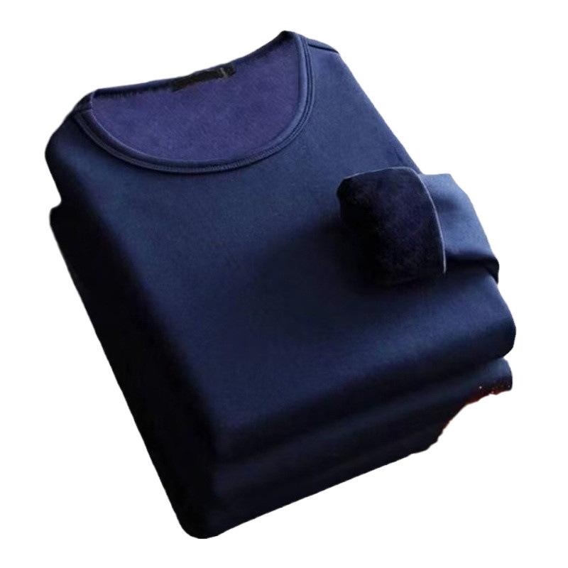 肌着 メンズ 男性用 保温インナー 長袖シャツ 裏起毛 あったかインナー 暖かい 防寒 肌触り良い ストレ..