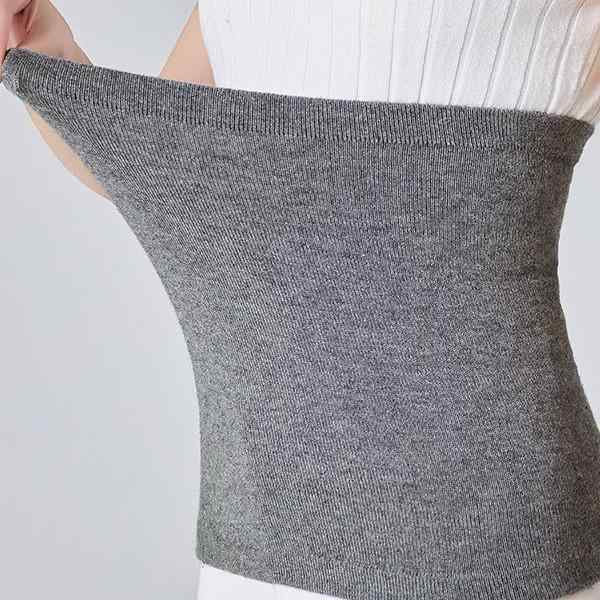 腰サポーター 男性用 ウール 腹巻き 腰痛 冷え性 防寒 保温 通気性 伸縮性 秋冬 グレー ベージュ ブラック