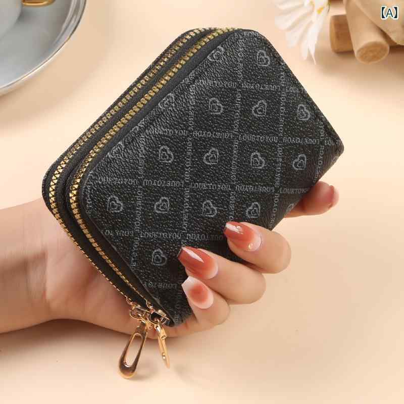 財布 レディース 女性用 高級感 軽量 短財布 大容量 かわいい ビジネス 札入れ カード入れ ブラック レ..