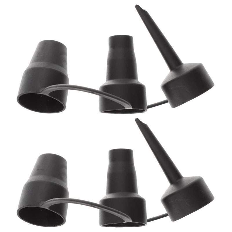 LIOOBO 3チック空気入れノズルセット ポンプアダプター 交換用インフレーター多用途対応 持ち運び便利