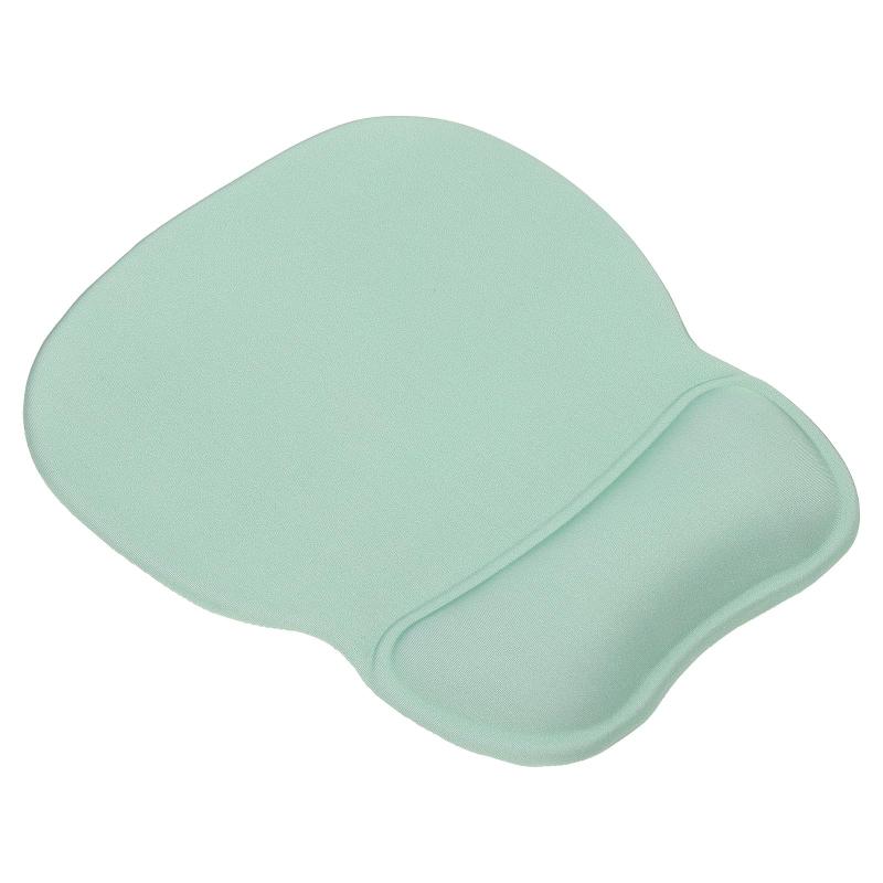 PATIKIL リストレスト付きジェルマウスパッド エルゴノミックマウスパッド コンピューターラップトップオフィスホーム用の心地よい低反発素材ノンスリップベースソフト 緑