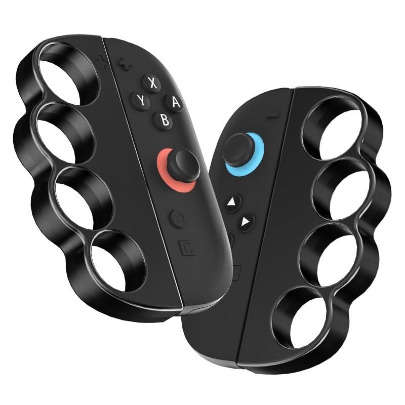 Elnicec Switch2 Fit Box/Fit Box 2対応 コントローラー グリップ【Switch2 に対応】Switch2 ボクシンググリップ スイッチ ジョイコン ボクシングゲームグリップ 人間工学設計 操作簡単 は子供と大人に適