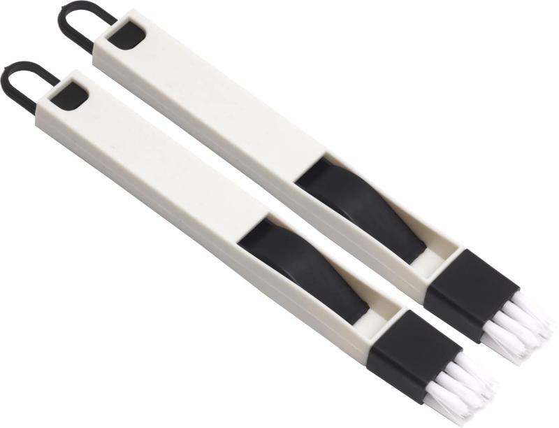 オーディオファン ちりとり付きミニクリーナーブラシ ブラシ ミニほうき ミニちりとり キーボードクリ..