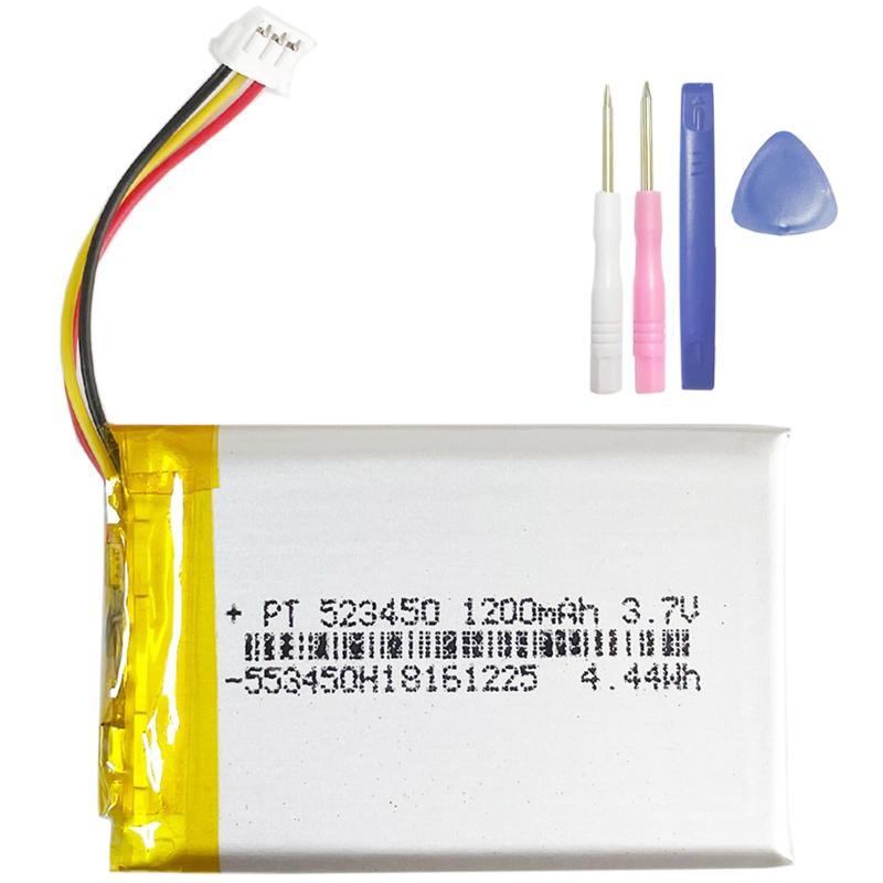 Aousavo 523450 互換バッテリー Corsair Void Pro RGBワイヤレスゲームイヤホン、ドルビー7.1サラウンドヘッドホンなど 電池パック 無料分解ツールを含む