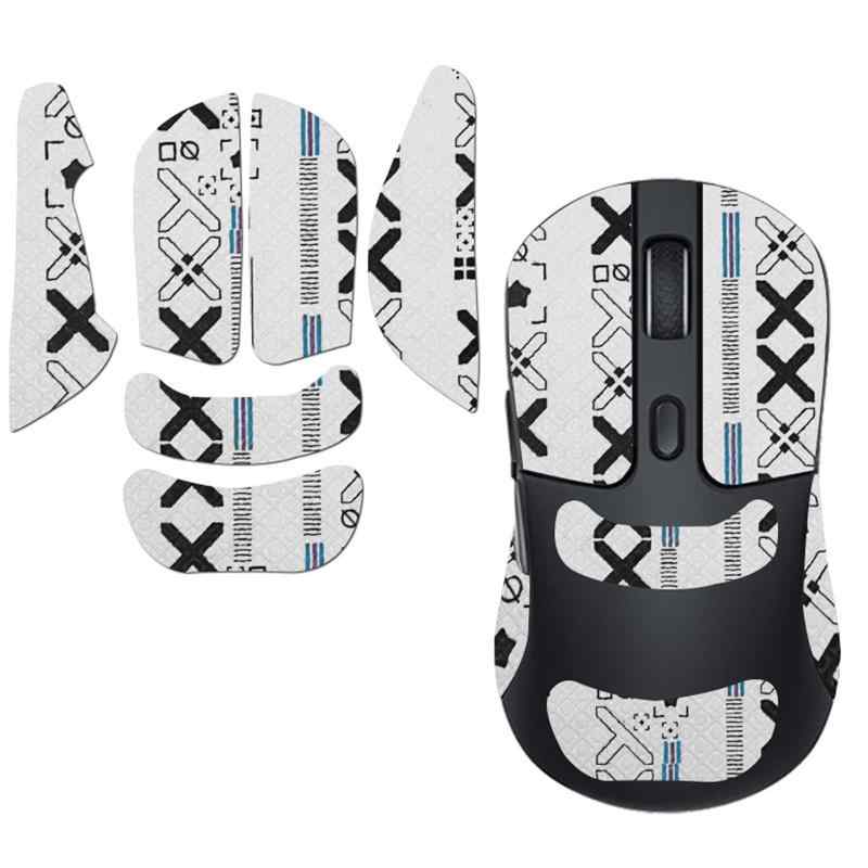 For Keychron M3 マウスソール マウス フィート 【NOUKAJU】 Keychron M3 用 ゲーミング マウス 交換用 ラウンドエッヂ加工 高耐久 超低摩擦 (ホワイト)【2枚セット】