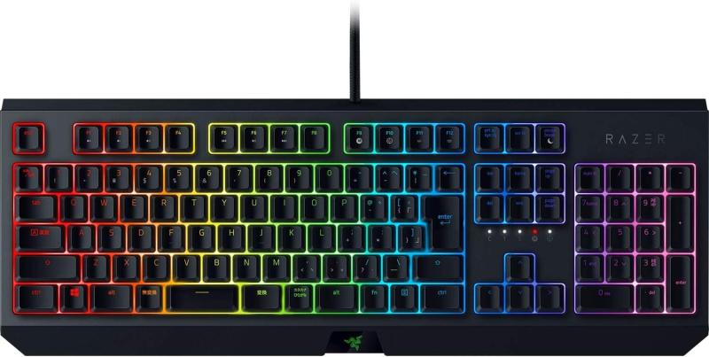 Blackwidow JP Green Switch メカニカル ゲーミングキーボード 日本語配列 RZ03-02860800-R3J1 [並行輸..