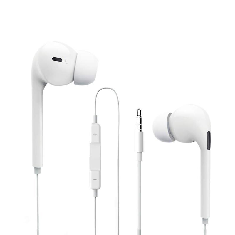 有線イヤホン イヤフォン カナル型 マイク付き Hi-Fi 重低音 リモコン 3.5mm ジャック ヘッドホン ハイレゾ 音量調整 遮音 騒音低減 音漏れ防止 携帯 スマホ iPhone/Android/PC/ipodなど