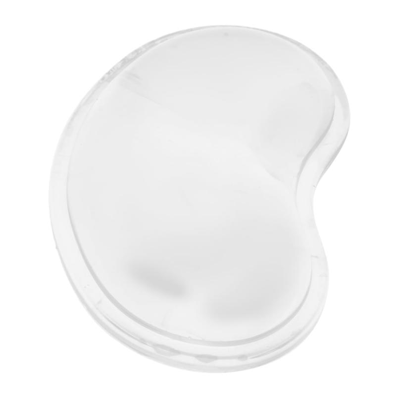 Operitacx マウスリストパッド 手首パッド マウスの手首サポート マウス用ジェルリストレスト キーボード シリコンマウスパッド コンピューターのリストレスト シリカゲル Transparent