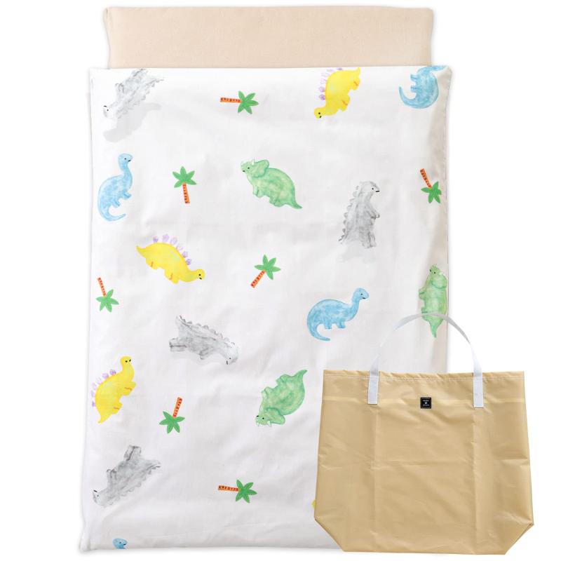 (ケラッタ) ぜ～んぶ洗える お昼寝布団 お昼寝布団セット 保育園 6点 大きく貼れるお名前シール 撥水バ..