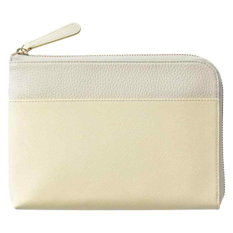 (コラーレ) corale 母子手帳ケース 2人用 親子手帳 お薬手帳 ケース 革 本革 通帳ケース 抗菌 L字ファ..