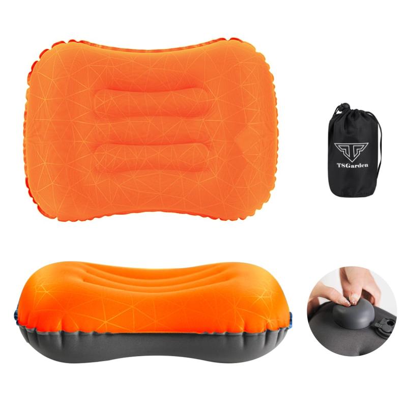 TSGarden エアーピロー エアー枕 空気枕 手動プレス式