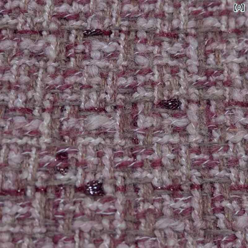 ・種類: 花ね・成分: その他・幅: 150cm・重さ: 520g・製法: 粗紡・柄: 格子・用途: 外套、裤装、箱包、ワンピース、時装、大衣、クッション、抱き枕・カラー: ピンク、紫紅、黄色