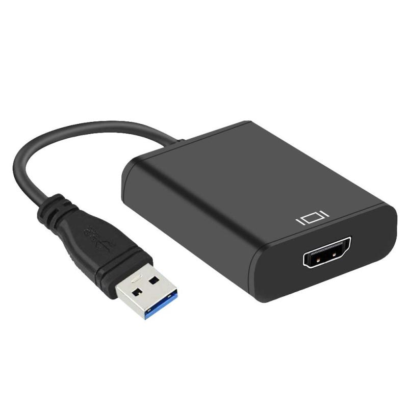 USB HDMI 変換アダプタ3.0 1080P 音声同時出力 マルチディスプレイ アダプタ コンパクトで持ち運び便利 変使用簡単変換ケーブルHDMI 出力 USB HDMI コネクタ