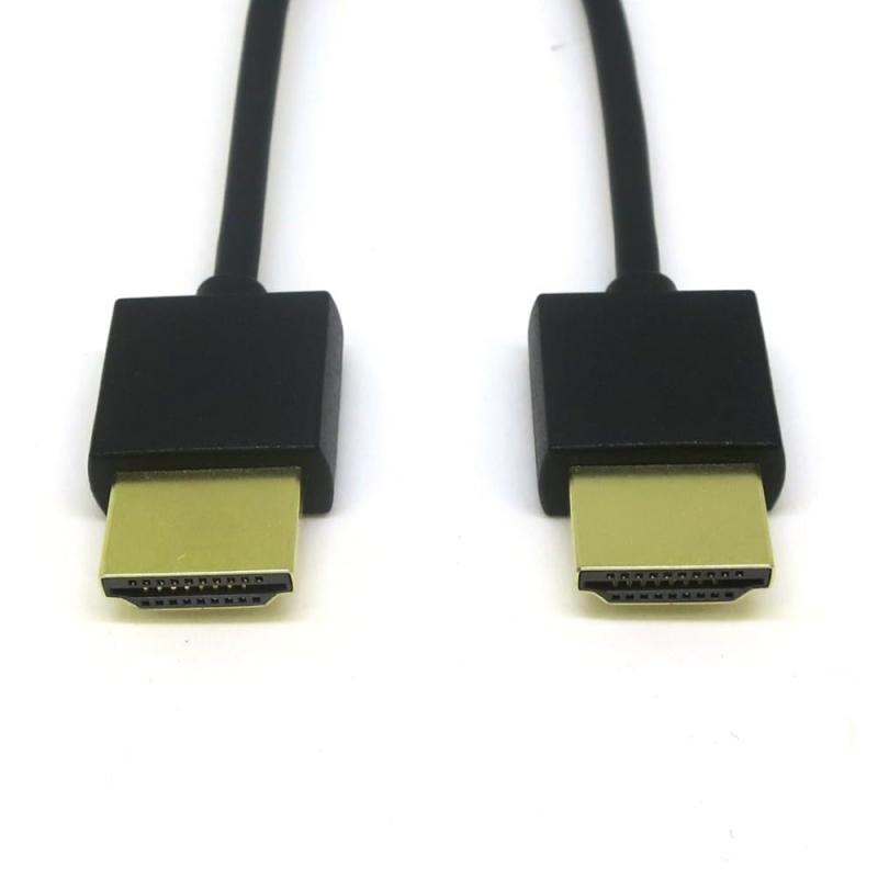 極細HDMIケーブル端子：HDMI A(オス) - HDMI A(オス)ケーブル長：約30cm重量：14gケーブル径：3.2mm加工：金メッキプラグ、アルミ2重シールド