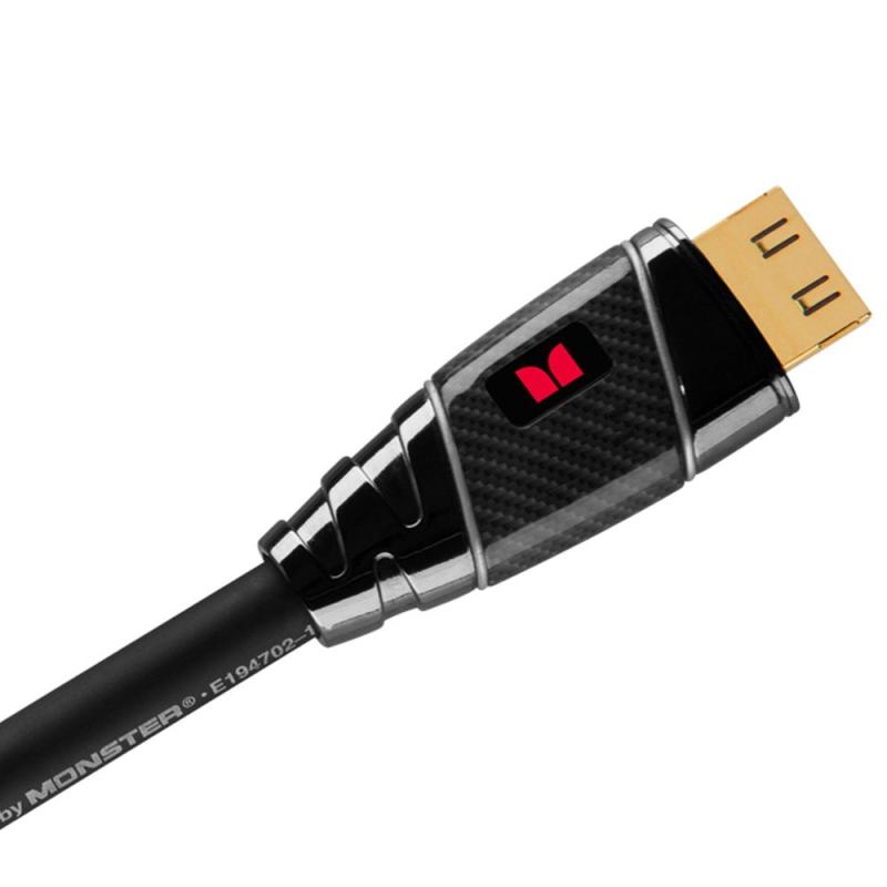 モンスターケーブル 4K(ULTRA HD)/60p対応HDMIケーブル ブラック 2.4m